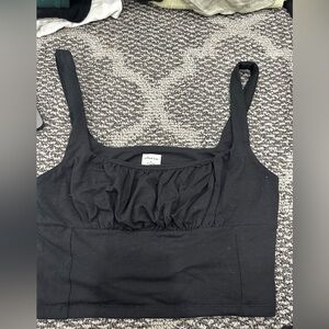 Wilfred Free Ruched Crop Top